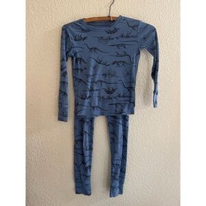 Gap Kids Organic Dinosaur Pajama Set Unisex Size 8